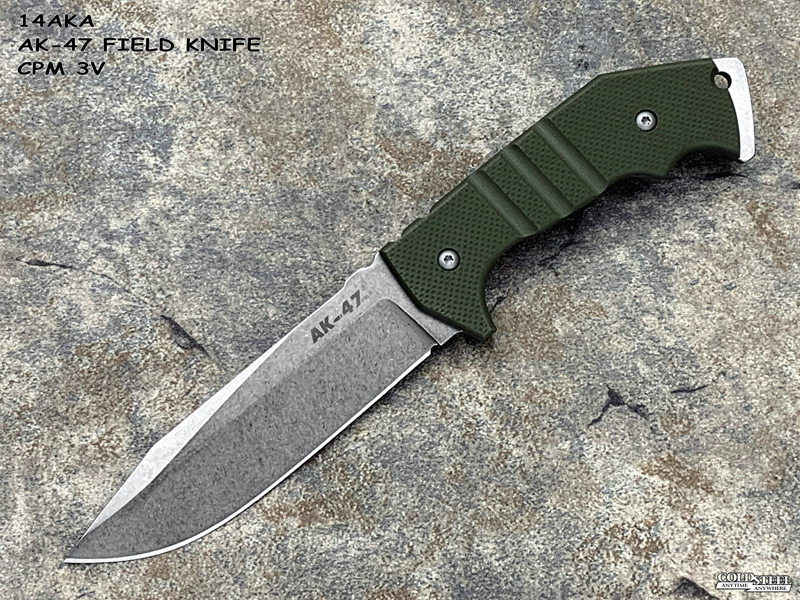 Coldsteel  14AKA AK-47 FIELD KNIFE CPM 3Vв ɫG10սֱֻ